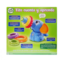 Load image into Gallery viewer, LeapFrog Stack &amp; Tumble Elephant - Spanish
